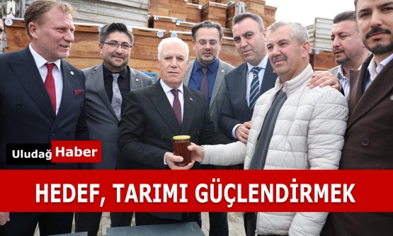 Bursa'da Arıcılığa Dev Destek: 616 Üreticiye 3 Bin 400 Kovan Teslim Edildi!