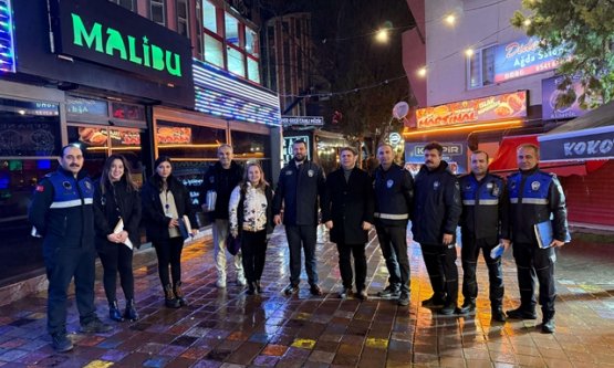 Nilüfer'de Gece Mesaisi: Eğlence Mekânlarına Kapsamlı Denetim!