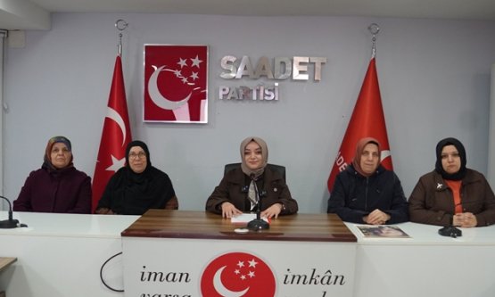 Saadet Partisi Bursa İl Kadın Kolları'ndan Tarihi Çağrı: 'Derin Bir Toplumsal Çürüme Yaşıyoruz'
