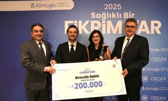 Sağlıkta Yenilikçi Adımlar: 'Sağlıklı Bir Fikrim Var” Yarışmasında Ödüller Sahiplerini Buldu!