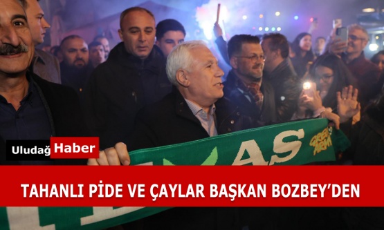 Abdal Meydanı'nda Tarihi Sahur: Başkan Mustafa Bozbey Yüzlerce Bursalı ile Buluştu!
