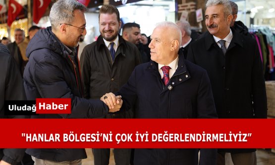 Başkan Mustafa Bozbey Bursa'nın Kalbinde: Hanlar Bölgesi ve Cumhuriyet Caddesi'nde Bayram Coşkusu!