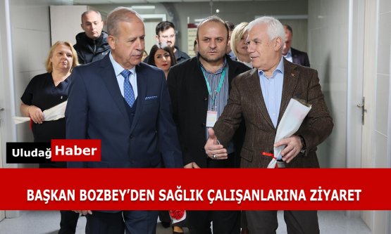 Başkan Mustafa Bozbey'den Sağlık Kahramanlarına Anlamlı Ziyaret: 14 Mart Tıp Bayramı Kutlandı!