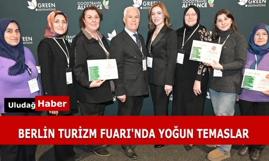 Bursa Berlin'de Gövde Gösterisi Yaptı: ITB Berlin 2026'da 'Yeşil Bursa' Rüzgarı!