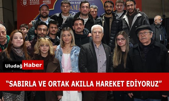 Bursa Büyükşehir'in Gönül Sofrası Dikkaldırım'da Kuruldu: Başkan Bozbey Vatandaşla Buluştu!