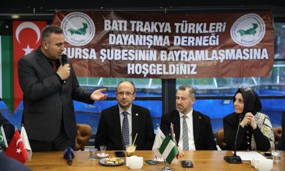 Bursa'da Batı Trakya Ruhu: Geleneksel Bayramlaşma Töreninde Gönüller Birleşti!