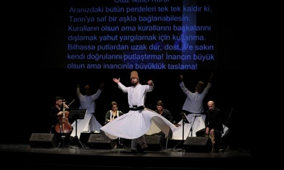 Bursa'da Tasavvuf Rüzgarı: Neyzen Burcu Karadağ ile 'Şems'in 40 Kuralı' Mest Etti!