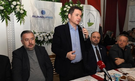 Osmangazi'de Rumeli Rüzgarı: Başkan Erkan Aydın Balkan Camiasıyla Gönül Sofrasında Buluştu!