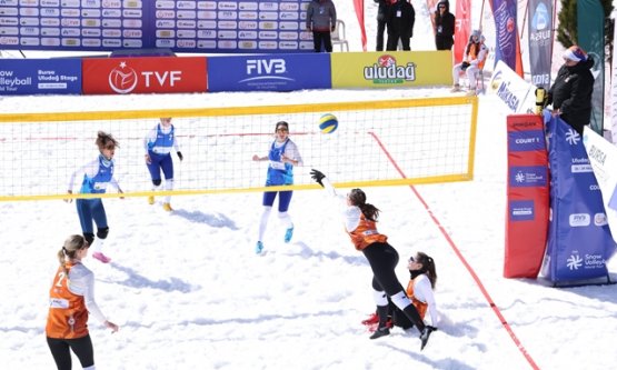 Uludağ'da Dünya Arenası: 2026 FIVB Kar Voleybolu Dünya Turu Heyecanı Başladı!