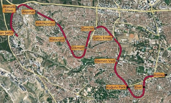 Ankara'da Metro Seferberliği: 44 Kilometrelik Dev Raylı Sistem Hattı İçin İhale Süreci Başlıyor!