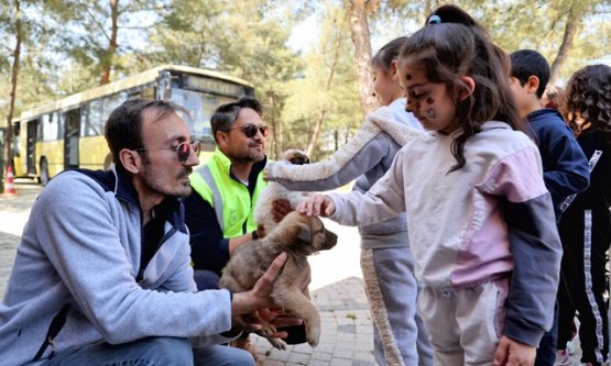 Bursa'da 23 Nisan Coşkusu: Çocuklar Patili Dostlarla Sevgi Dolu Bir Gün Geçirdi!