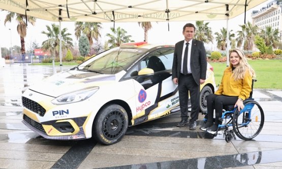 Dünyanın Tek Engelli Kadın Ralli Pilotu Kübra Denizci Keskin, 2026 Sezonuna Osmangazi İmzası Atacak!