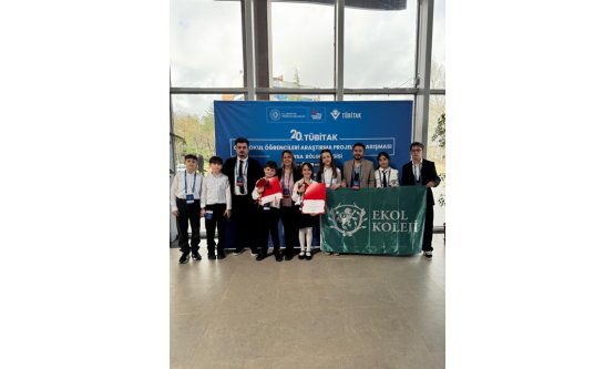 Ekol Koleji'nden TÜBİTAK Çıkartması: İlk Katılımda Büyük Başarı ve Bölge Derecesi!