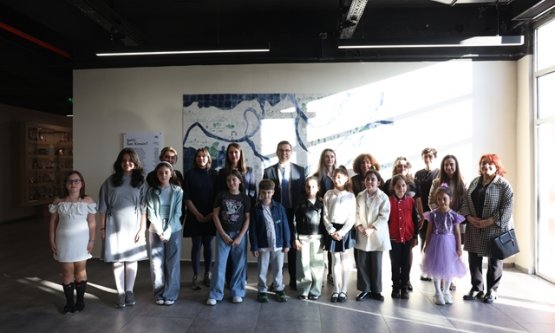 Nilüferde Çocukların Gözünden Şehir: quot;Şehir Sen Kimsin?quot; Seramik Panosu Açıldı!