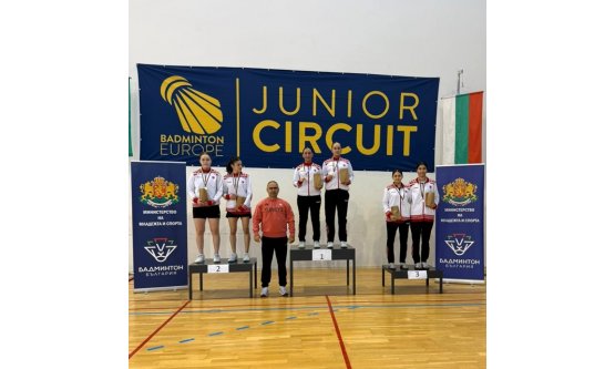 Osmangazinin Sultanları Bulgaristanda Tarih Yazdı: Badmintoncularımızdan Çifte Madalya!