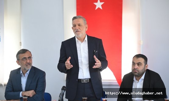 BTSO Başkanı Burkay terminal esnafıyla bir araya geldi