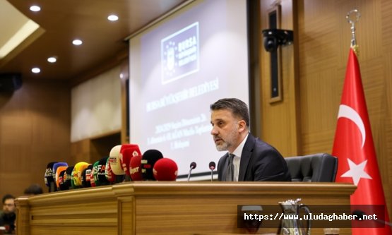 Bursa Büyükşehir Belediyesi Haziran Ayı Meclis Toplantısı gerçekleştirildi