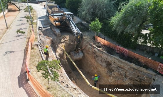 Bursa Büyükşehir Belediyesi'nden Nilüfer'e dev içme suyu