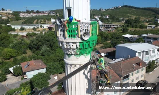 Büyükşehir Belediyesi Mudanya Çağrışan Camii'ni yeniledi