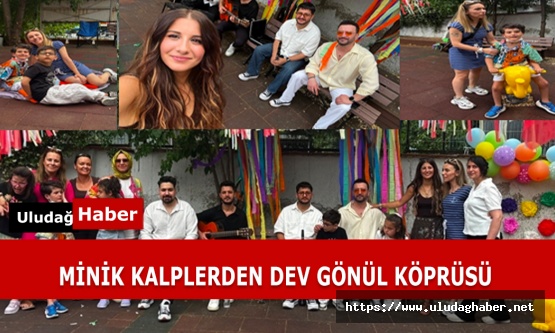 Engel tanımayan sevgi gönüllü notalarla çocukların kalbine dokundu