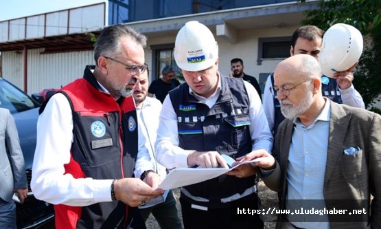 Kestel'in iki kırsal mahallesinde doğalgaz mesaisi başladı