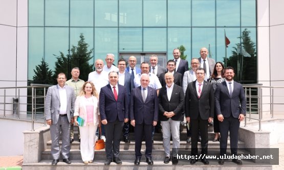 Nilüfer Belediye Başkanı Şadi Özdemir sanayicilerle buluştu