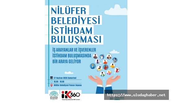 Nilüfer Belediyesi istihdam buluşması ile iş arayanları ve işverenleri buluşturuyor