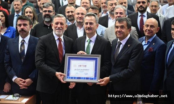 Savunma Sanayii Başkanı Haluk Görgün BTSO Meclisi'nde Bursa'nın stratejik rolünü vurguladı