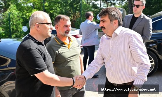 Yıldırım Belediye Başkanı Oktay Yılmaz muhtarlarla buluştu