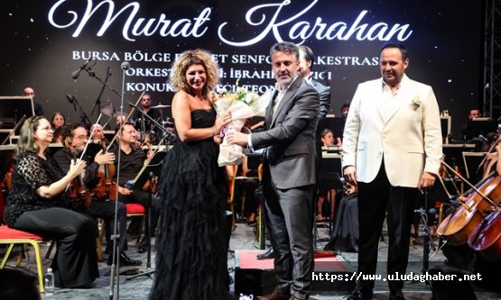 64. Uluslararası Bursa Festivali Murat Karahan ve BBDSO konseriyle başladı