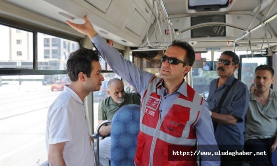 Bursa'da toplu ulaşım araçlarında klima denetimleri sıklaştırıldı