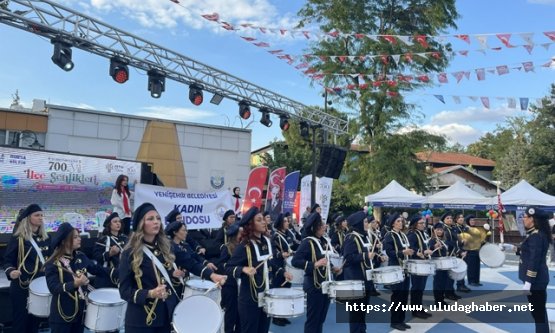 Bursa'nın fethinin 700. yılı şenlikleri Yenişehir'de büyük ilgi gördü