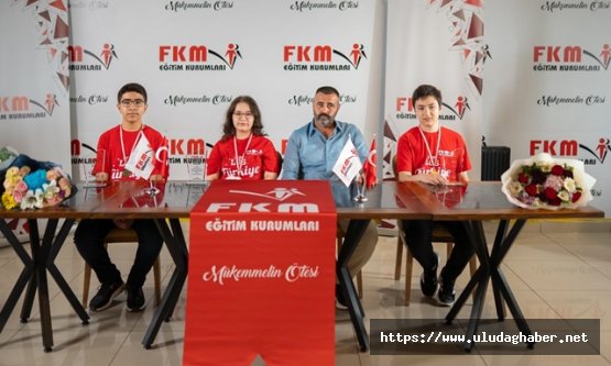 Fkm Eğitim Kurumları 2026 lgs'de üç türkiye birincisi çıkararak büyük bir başarıya imza attı
