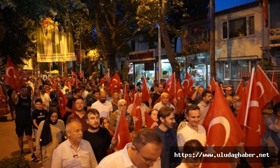 İznik'te 15 Temmuz'un 10. Yıl Dönümünde Milli İrade Meydanı'nda anma programı düzenlendi