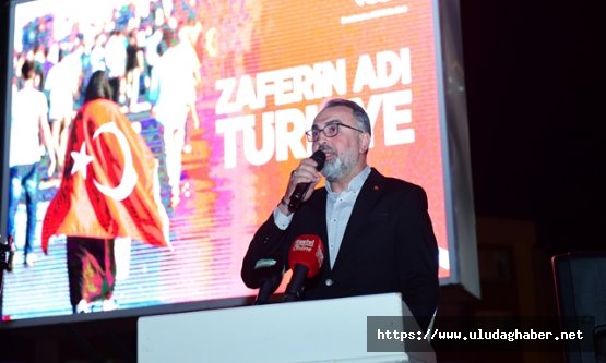 Kestel Belediye Başkanı Ferhat Erol'dan 15 Temmuz Demokrasi ve Millî Birlik Günü mesajı