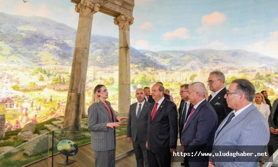 KKTC 5. Cumhurbaşkanı Ersin Tatar'dan Bursalılara kütüphane açılışı ve konferans daveti