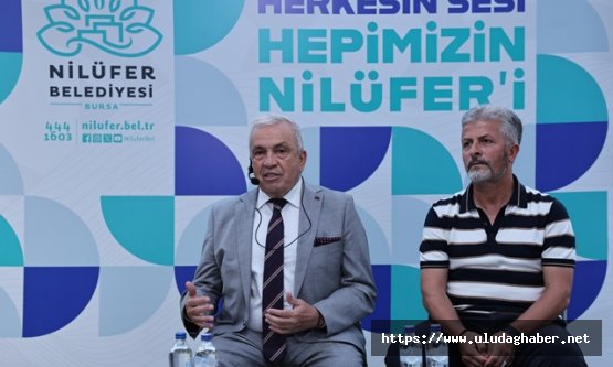 Nilüfer Belediye Başkanı Şadi Özdemir Beşevler Mahallesi sakinleriyle bir araya geldi
