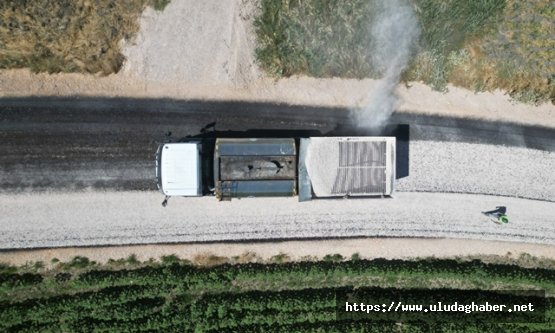 Nilüfer Çatalağıl Mahallesi'nde ulaşım yatırımları sürüyor