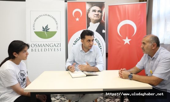 Osmangazi Belediyesi'nden LGS adaylarına ücretsiz tercih danışmanlığı desteği
