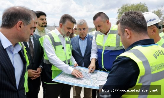 Şahin Biba Geçit ve Çağrışan ulaşım projelerini inceledi