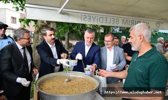 Yıldırım Belediye Başkanı Oktay Yılmaz Samanlı Mahallesi sakinleriyle buluştu