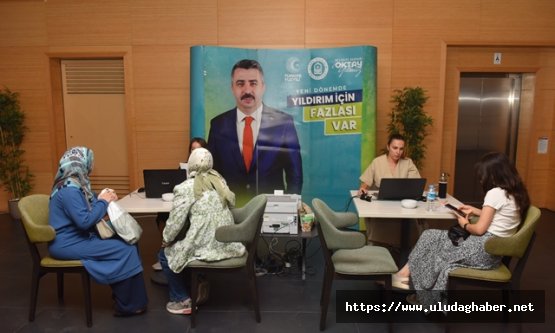 Yıldırım Belediyesi'nden üniversite adaylarına ücretsiz tercih danışmanlığı