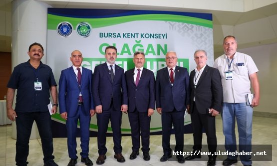 Bursa Kent Konseyi genel kurulunda başkanlığa Orhan Samast seçildi