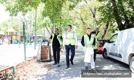 Kestel Belediyesi'nden Aile Parkı'nda kapsamlı yenileme çalışmaları