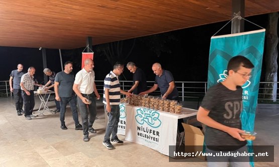 Nilüfer Belediyesi'nden Mevlid Kandili'nde 6 Bin 500 Kandil Simidi İkramı