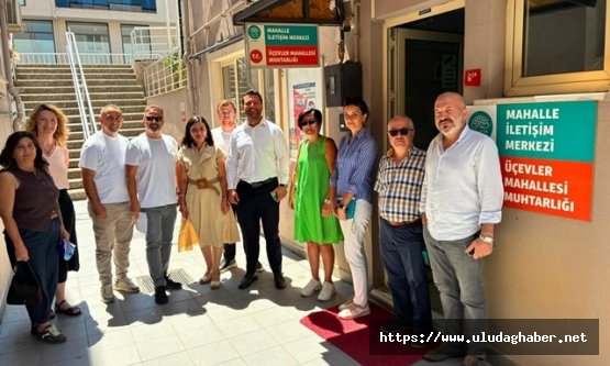 Nilüfer Belediyesi Yönetim Ekibi'nden mahallelerde kapsamlı saha turları