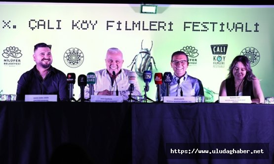 Nilüfer'de 10. Çalı Köy Filmleri Festivali sinemaseverlerle buluşuyor