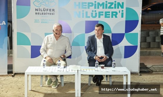 Nilüferde Şadi Başkanla Akşam Çayı” buluşmalarının yeni durağı Fethiye Mahallesi oldu