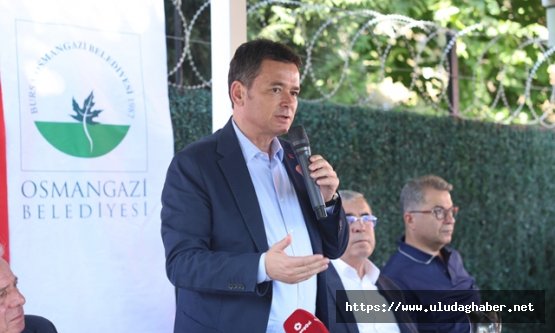 Osmangazi Belediye Başkanı Erkan Aydın, Doğancı Mahallesi sakinleriyle buluştu