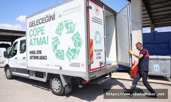 Osmangazi Belediyesi'nden çevre dostu adım: Atık ilaçlar çöpe değil, güvenli imhaya gidiyor
